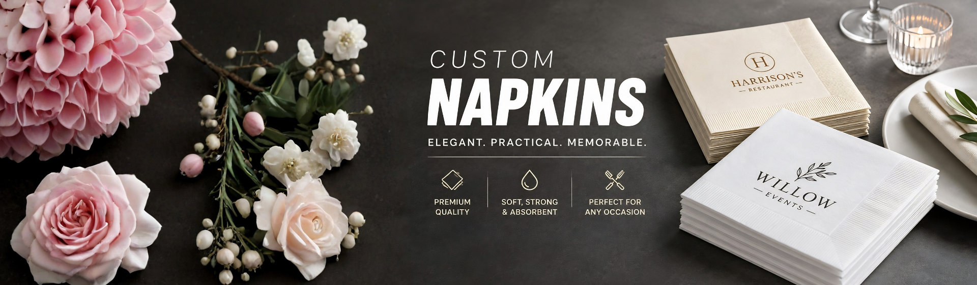 Napkins Banner