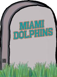 Dolphins Gravestone