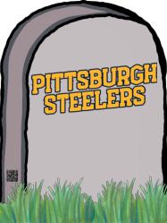 Steelers Gravestone