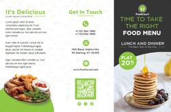 Nourish Booklet Outside (Cover on the right half)