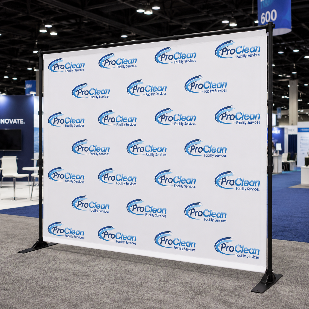 Step and Repeat Adjustable Backdrop