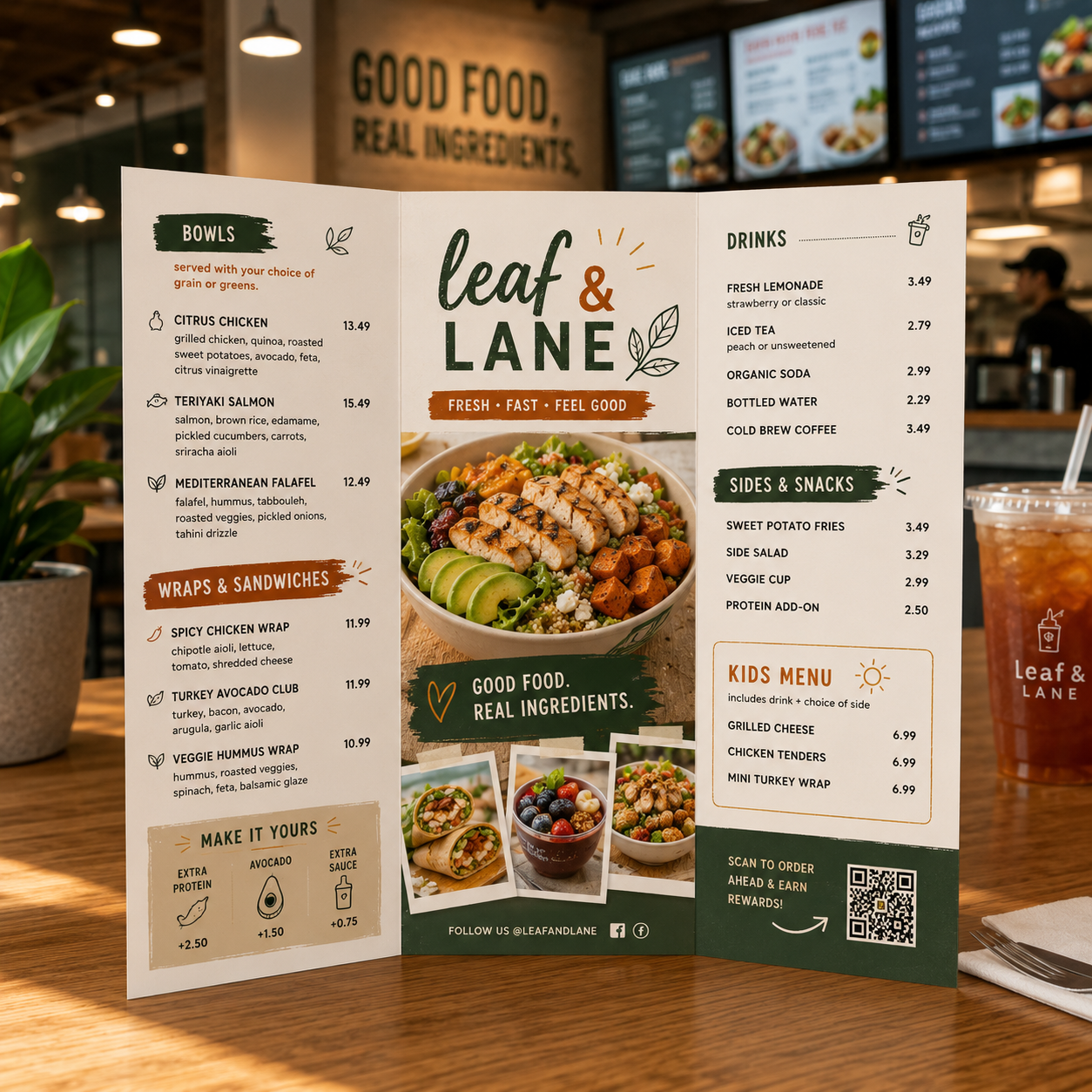 Menus