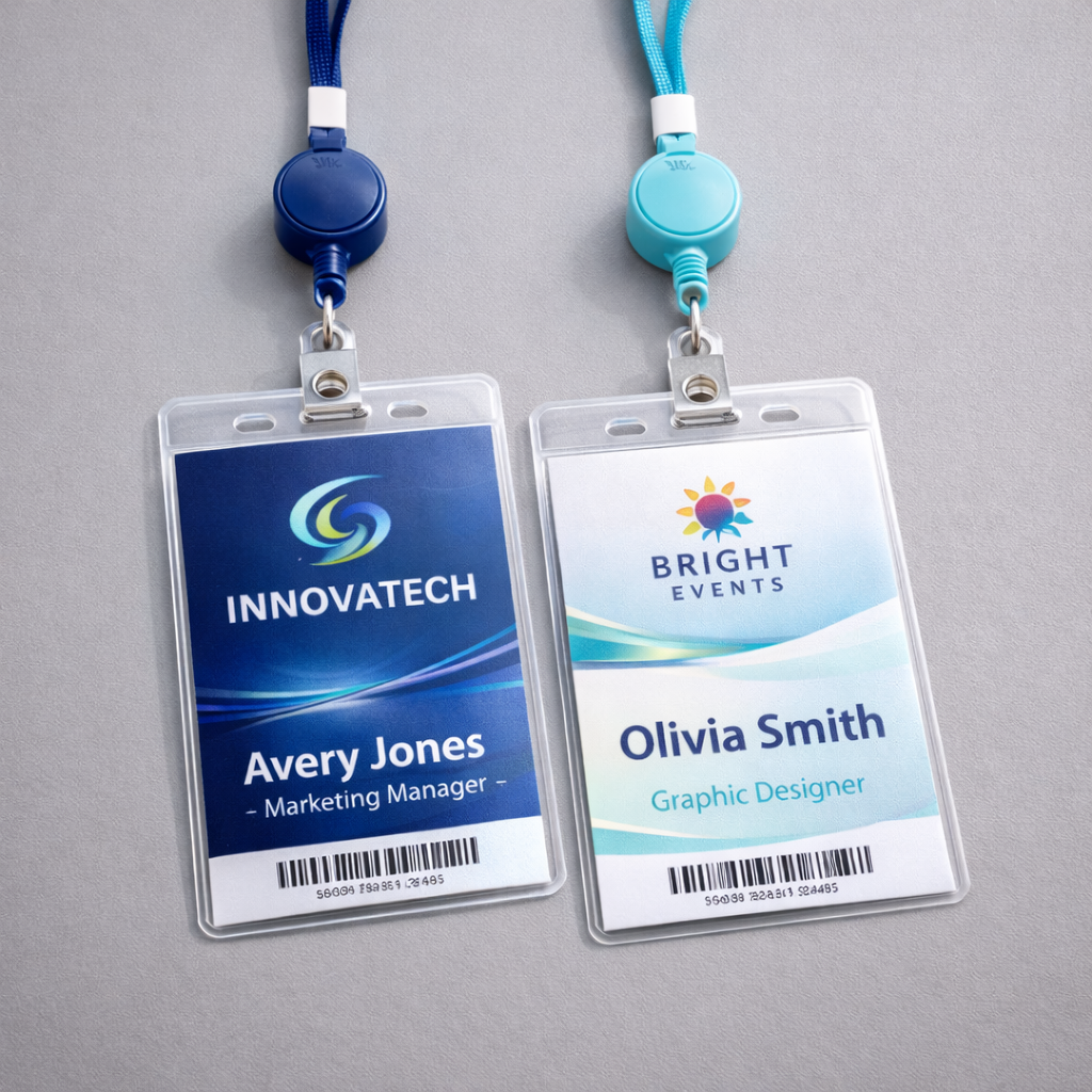 Name Badges - Press Pass & ID Badges