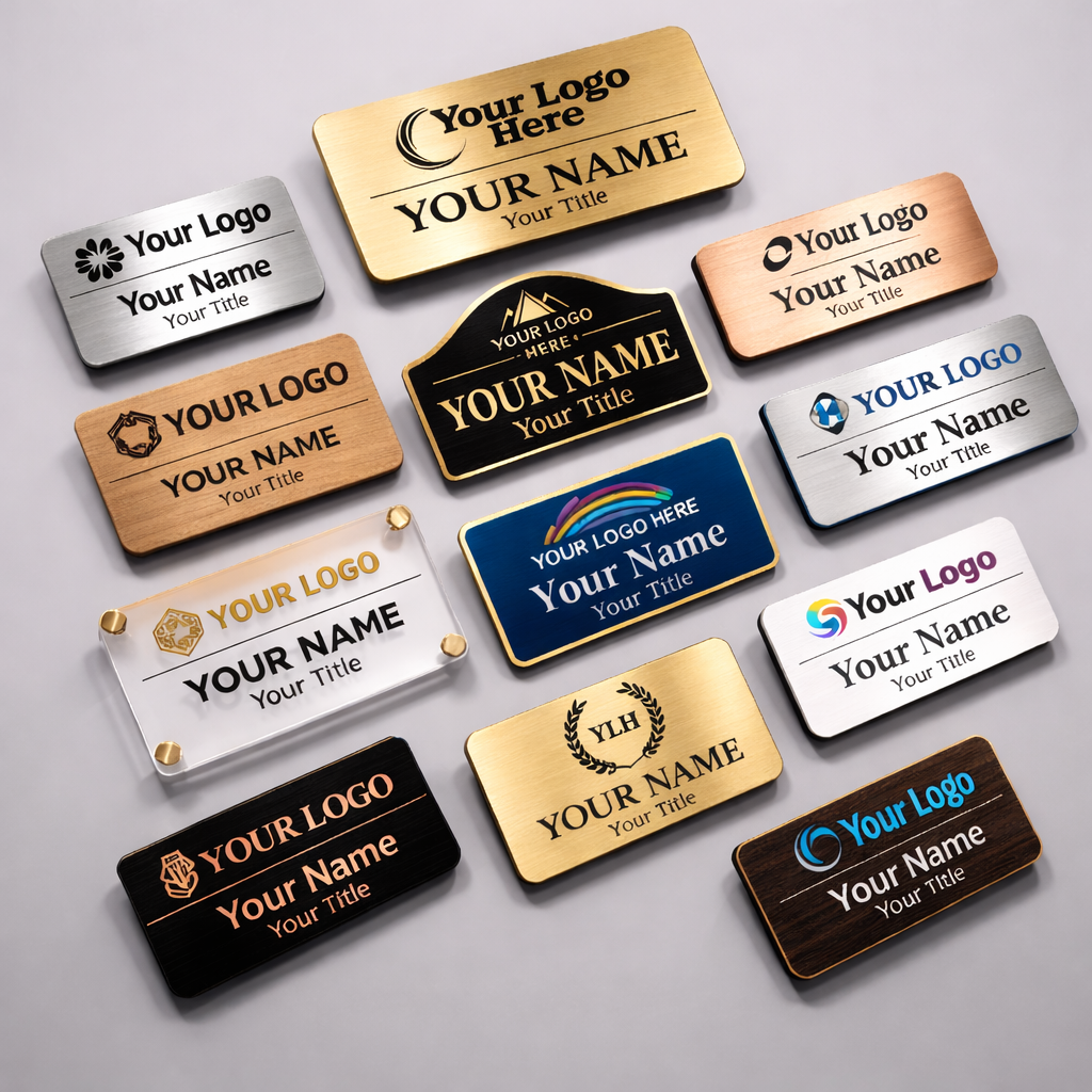 Name Tags -Engraved (Landing Page)
