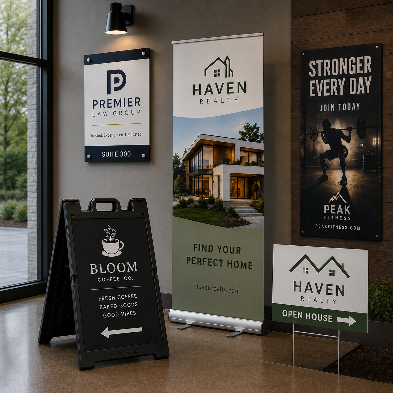 Signs, Banners, & Posters