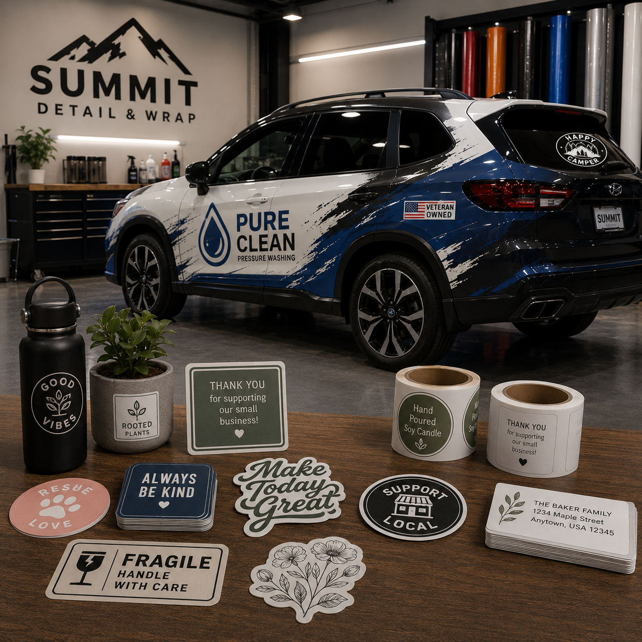 Stickers, Labels, & Decals