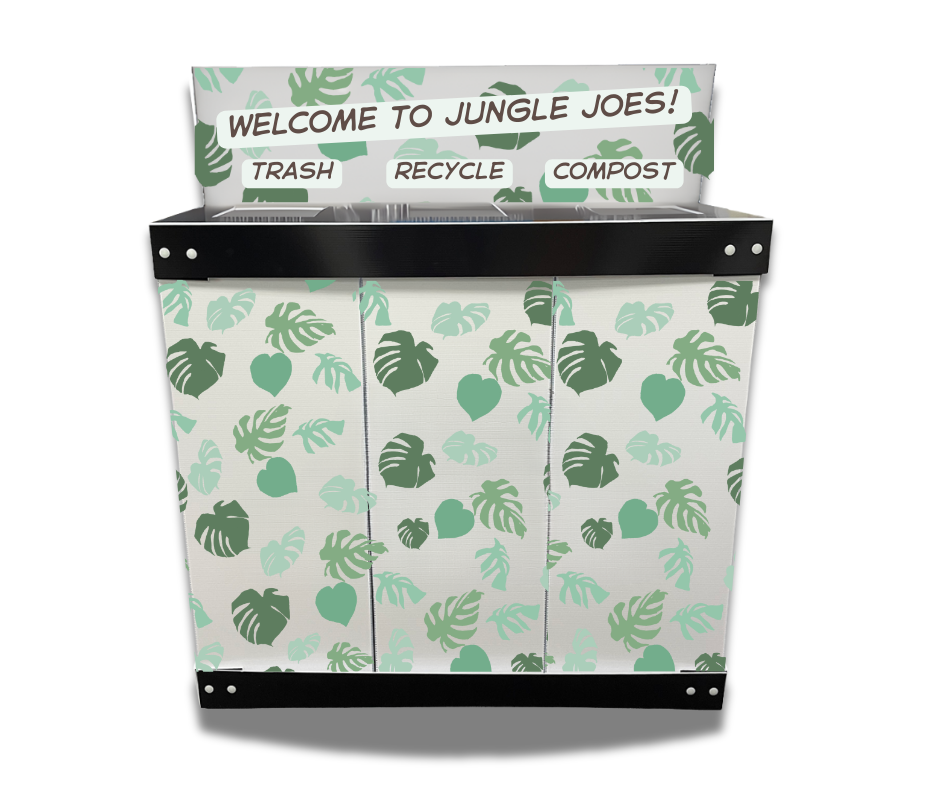 Coroplast Recycling Bin