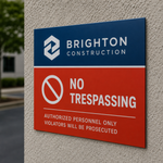 Aluminum Composite Signs 2