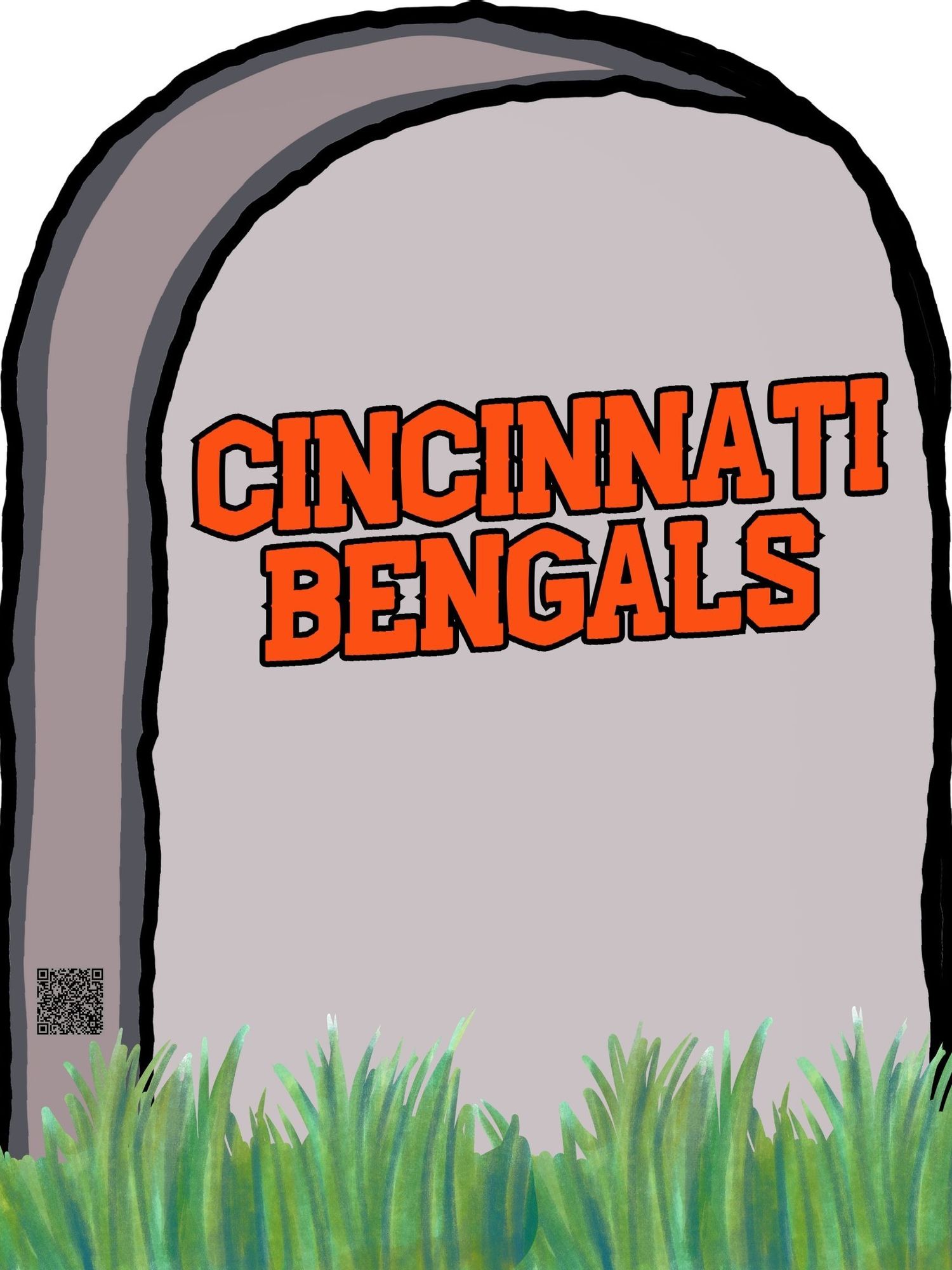 Gravestone Football Lawn Signs 6