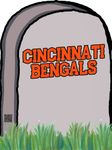 Gravestone Football Lawn Signs 6