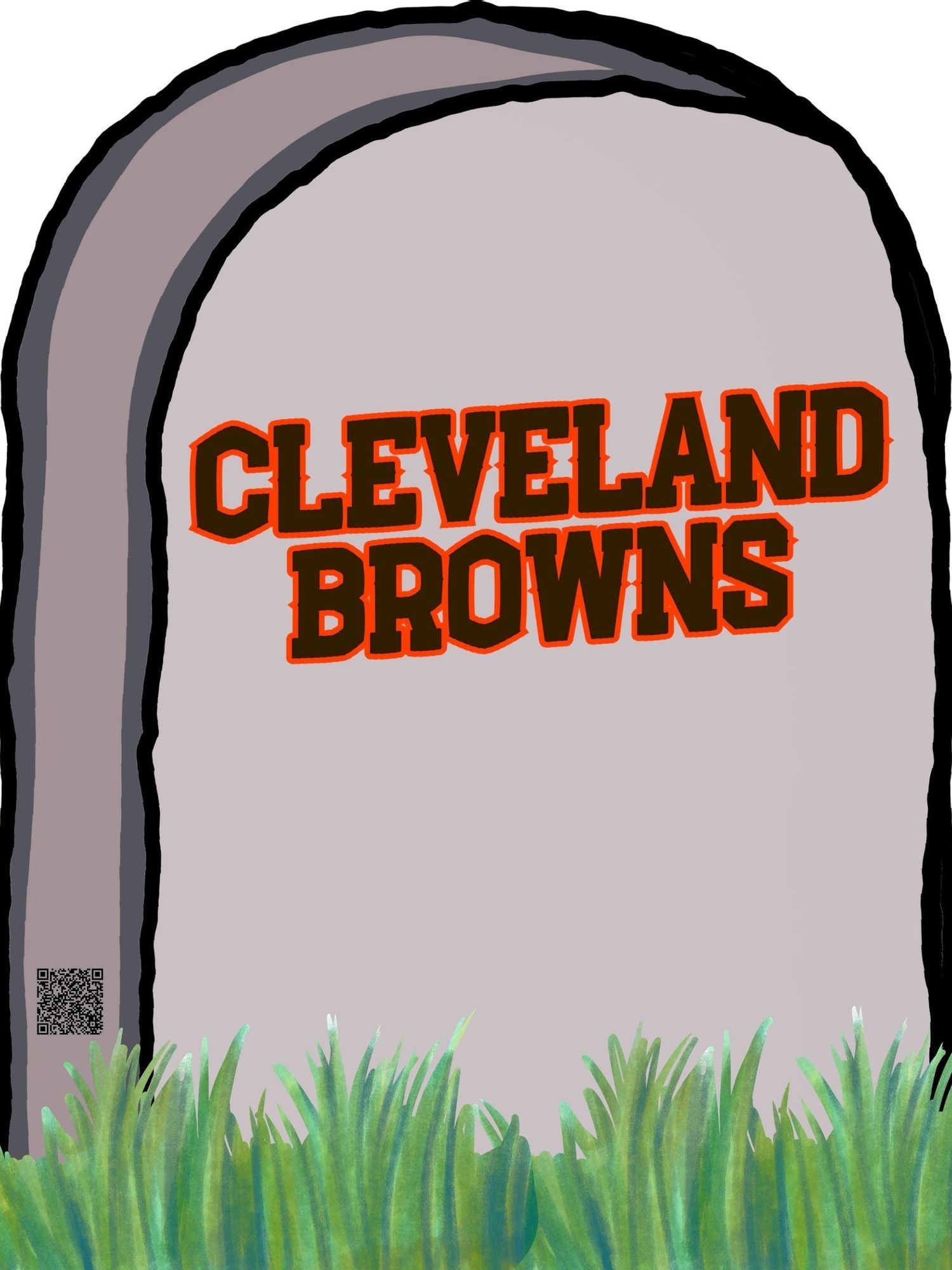Gravestone Football Lawn Signs 7