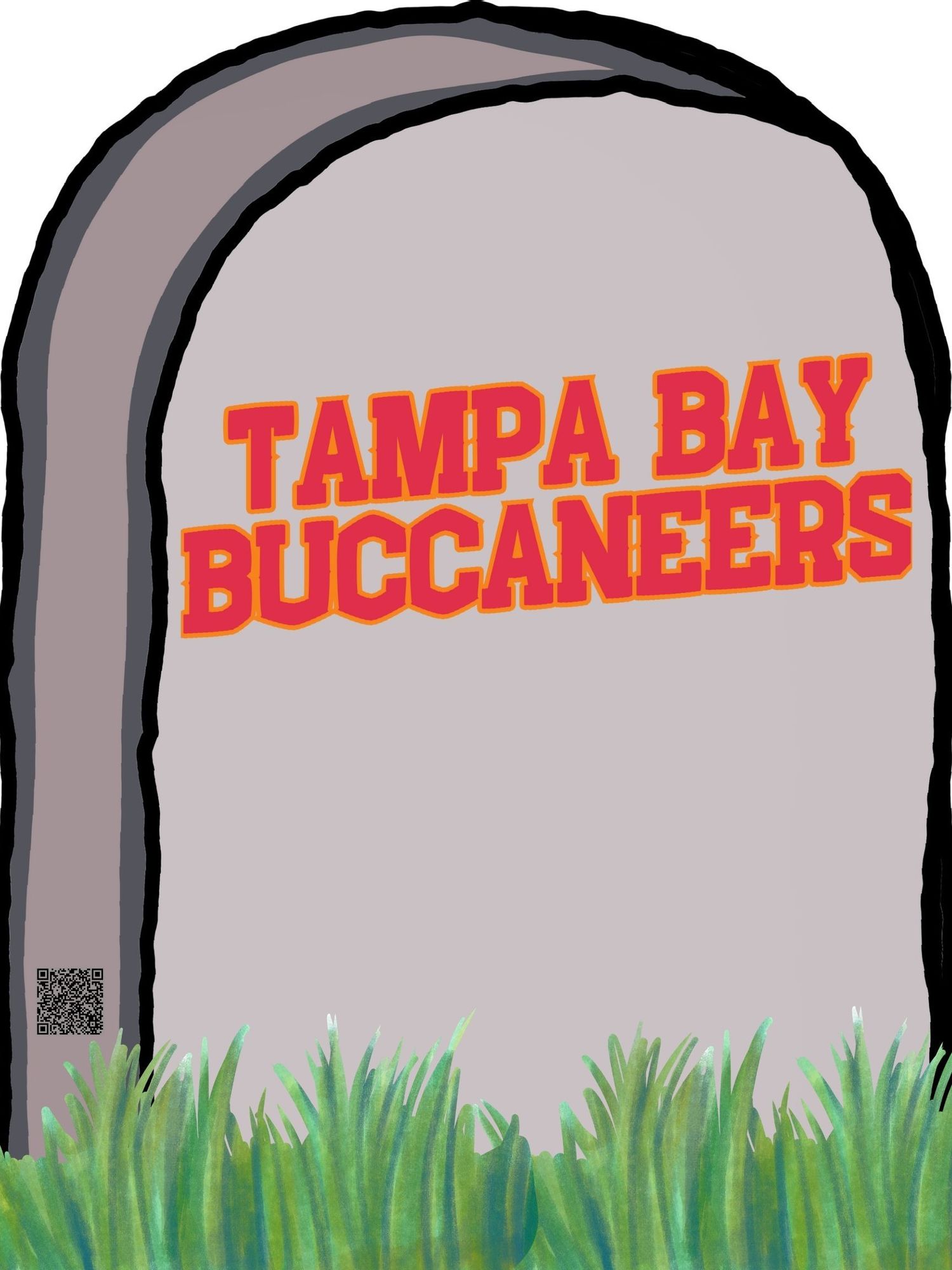 Gravestone Football Lawn Signs 8