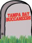Gravestone Football Lawn Signs 8