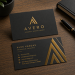 Business Cards - Soft Touch Raised UV 3