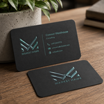 Business Cards - Soft Touch Raised UV 4