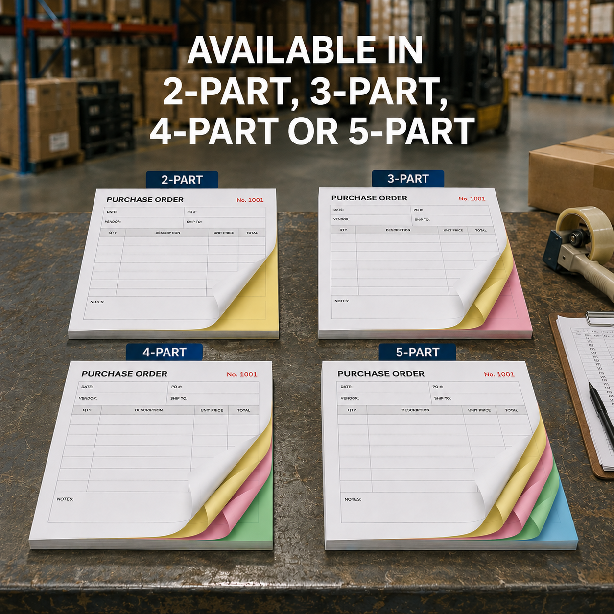 Carbonless (NCR) Forms 4