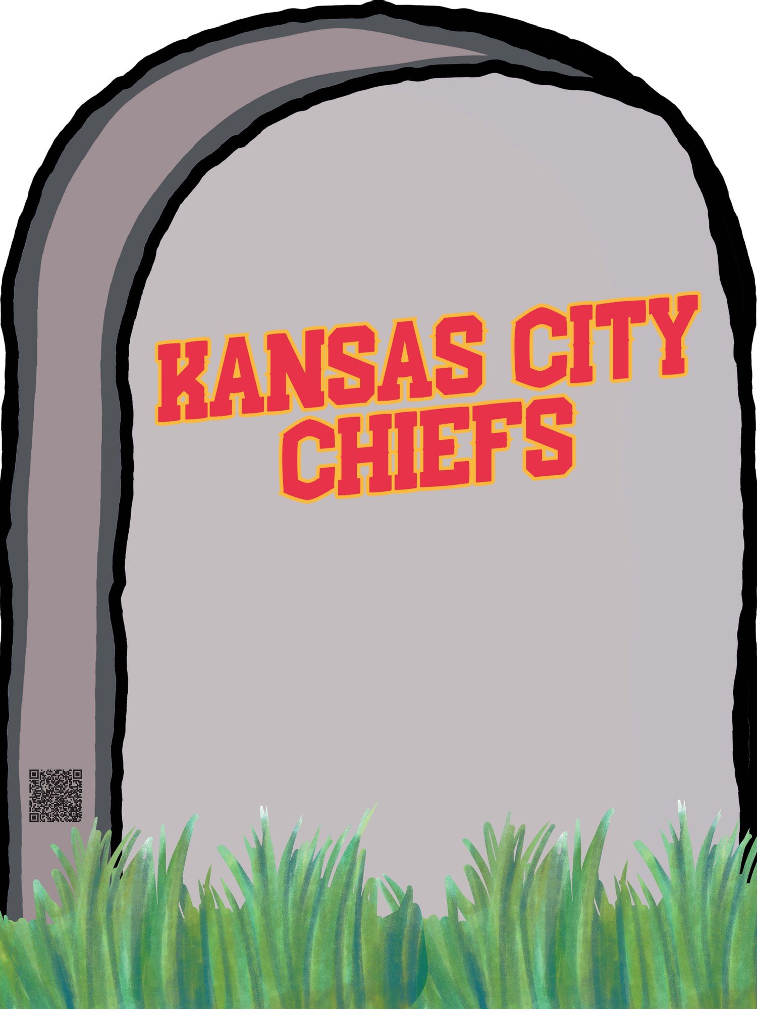 Gravestone Football Lawn Signs 11