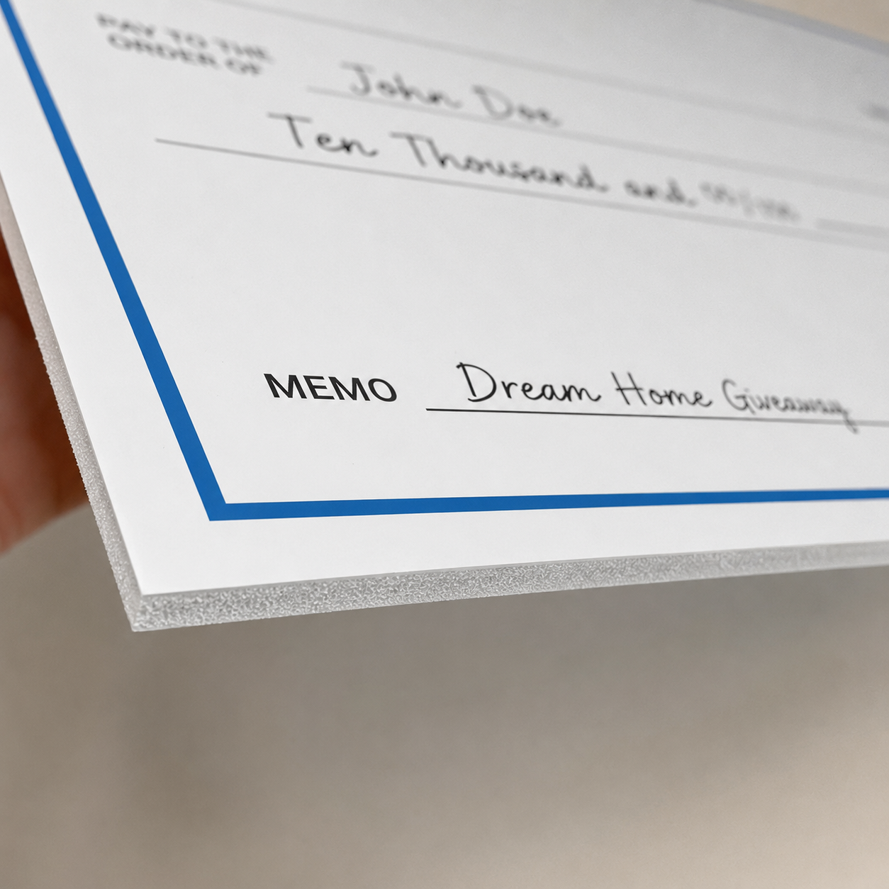 Giant Check 3