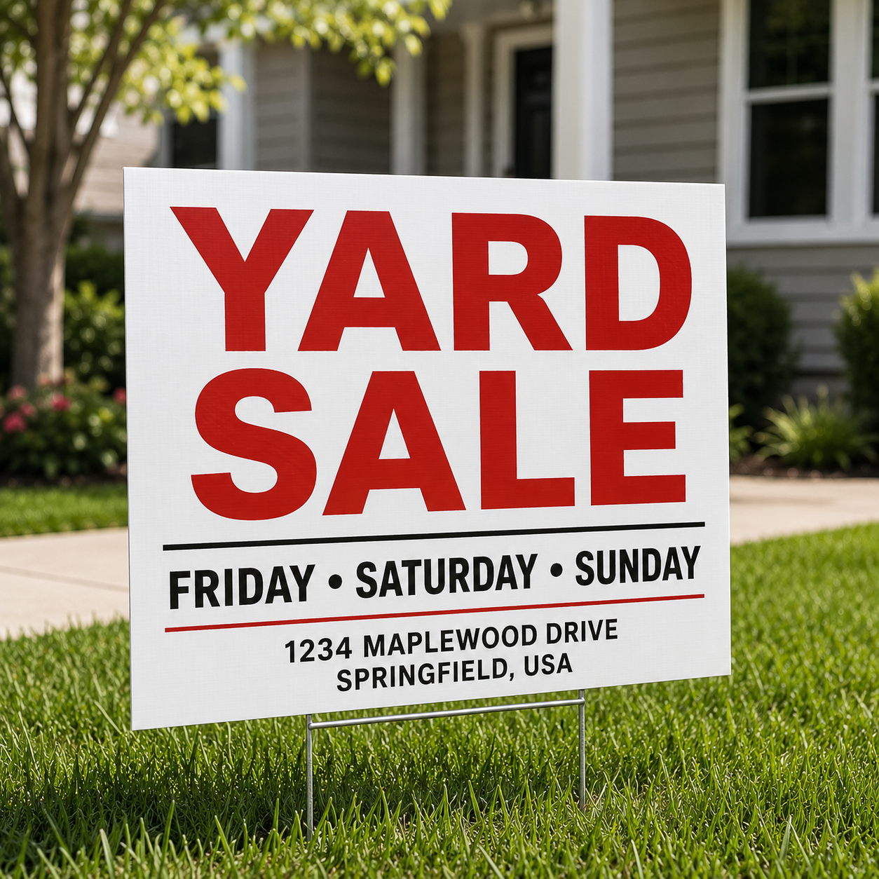 Lawn Signs 4