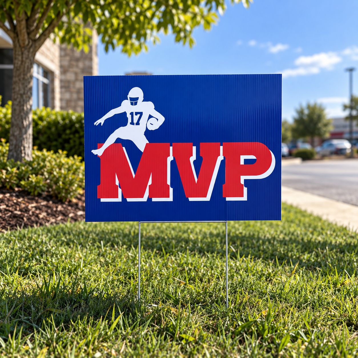 Buffalo Football Lawn Signs 3