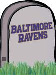 Gravestone Football Lawn Signs 5
