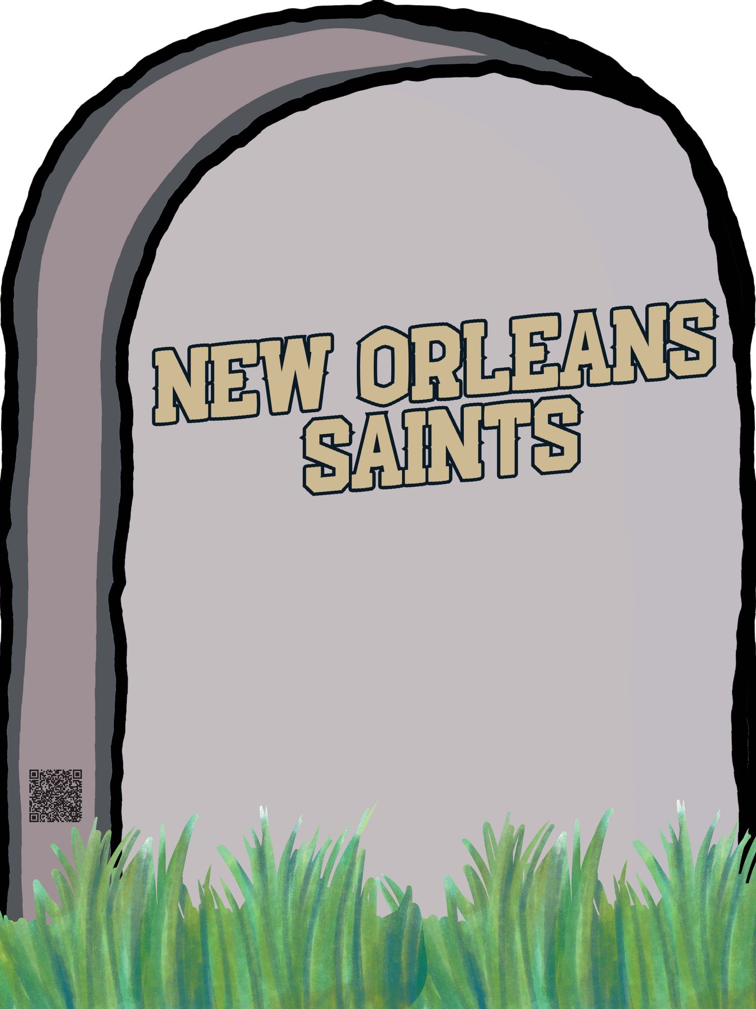 Gravestone Football Lawn Signs 15