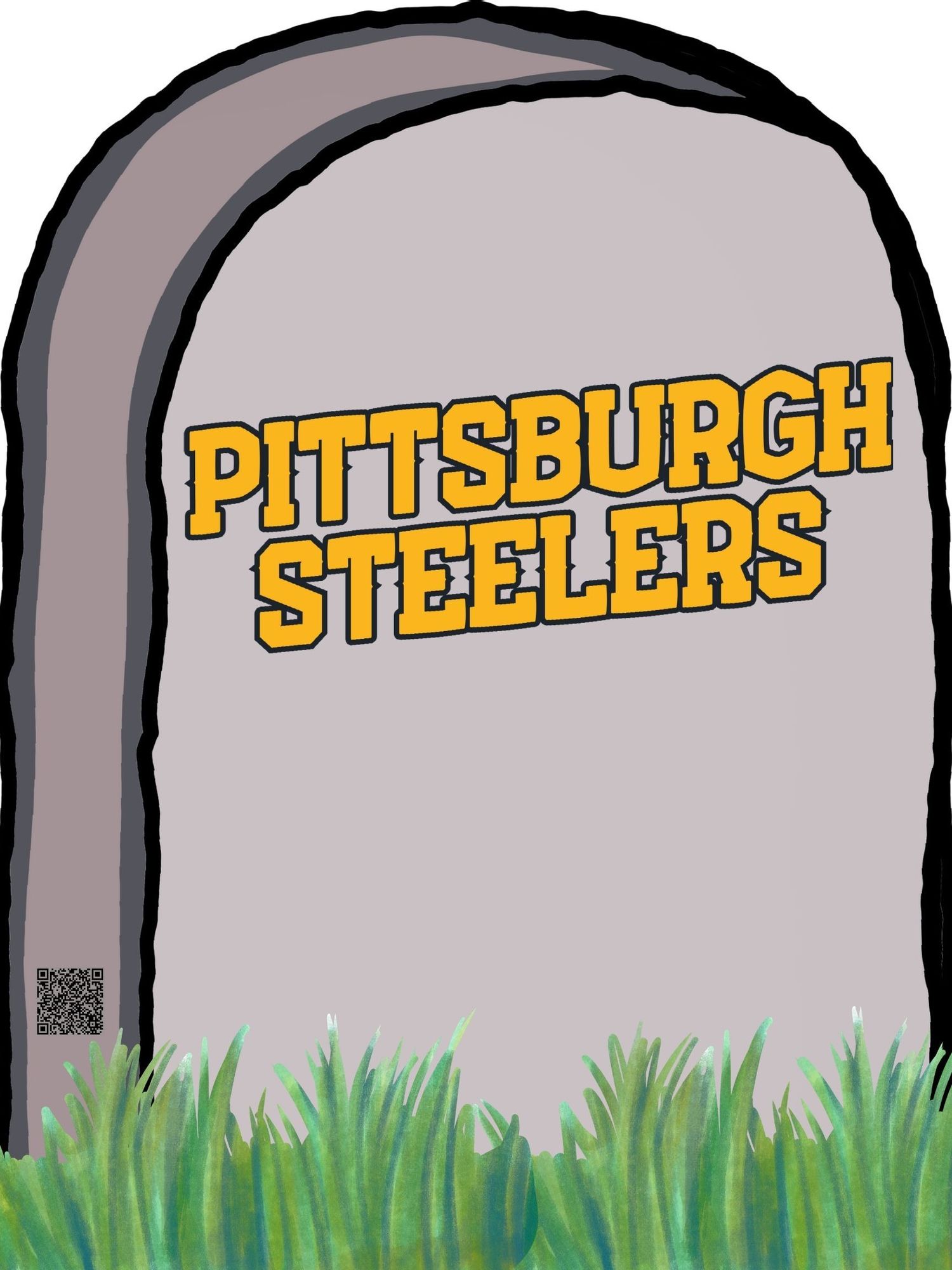 Gravestone Football Lawn Signs 9