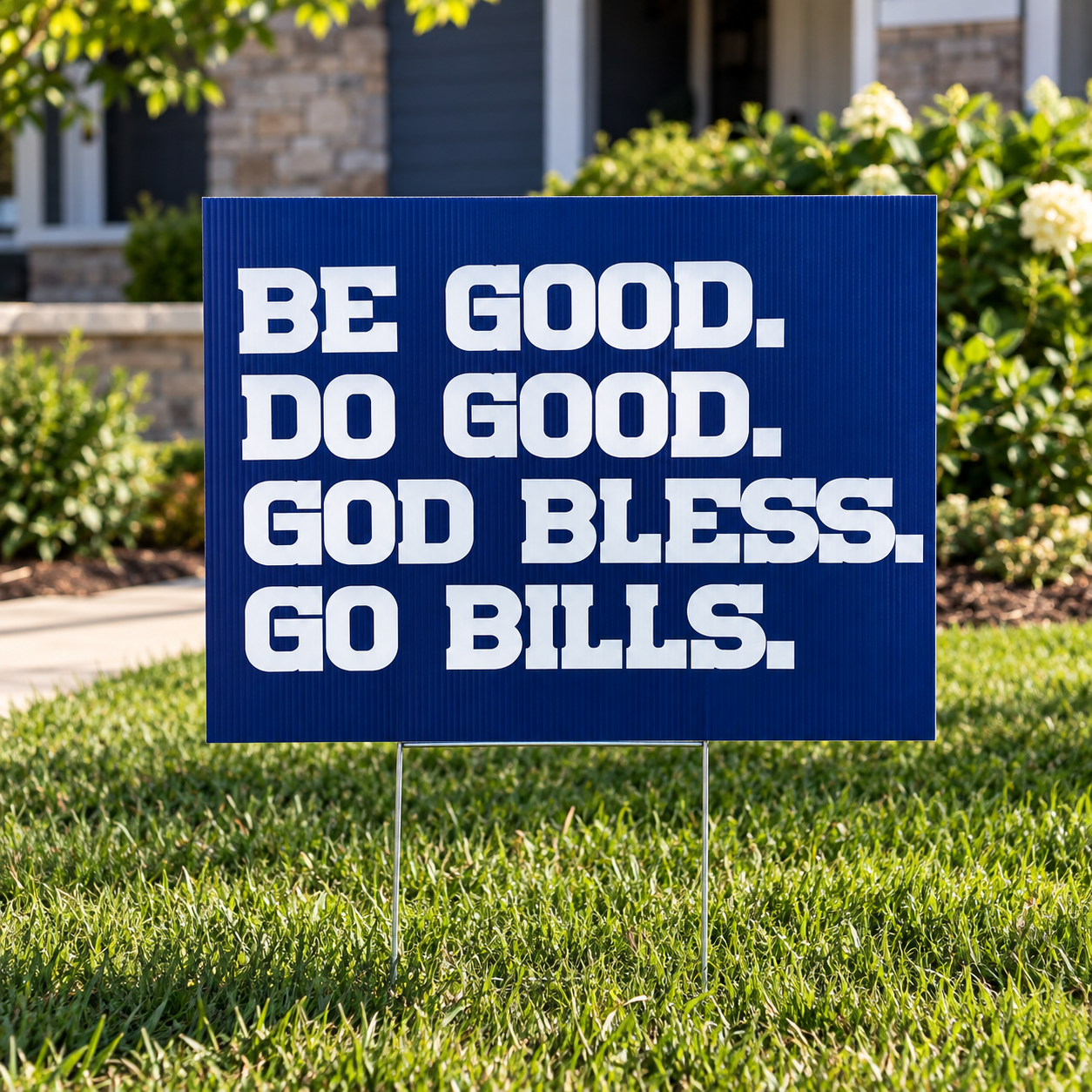 Buffalo Football Lawn Signs 4